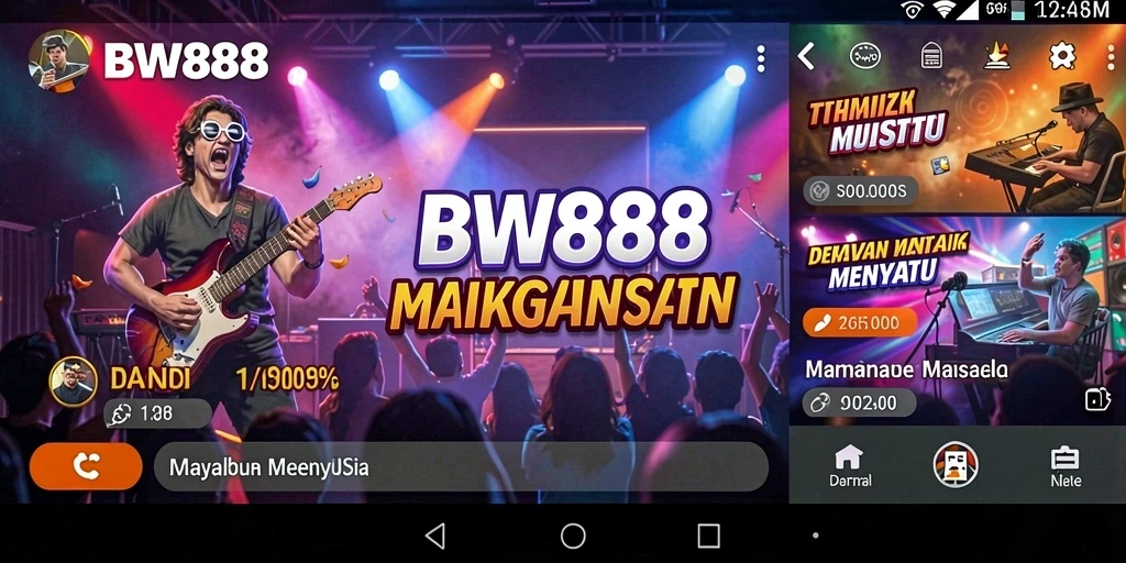 Tangkapan layar BW888 yang menunjukkan gameplay seru dan interaktif.