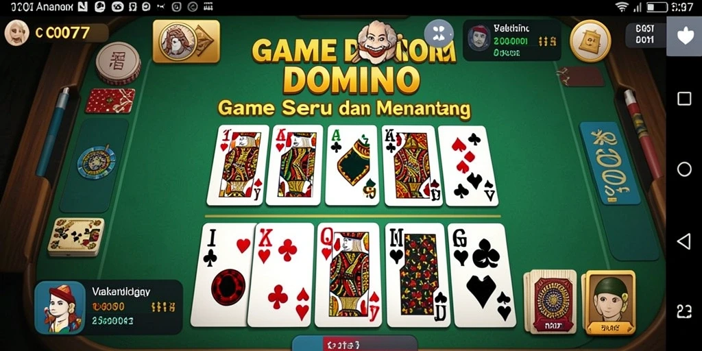 Tampilan gameplay seru dari C0077 yang memikat.