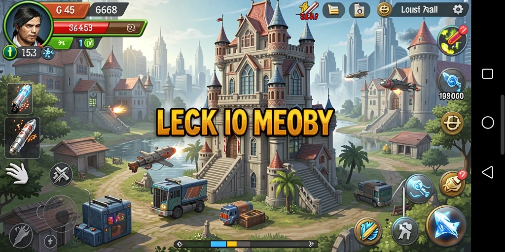 Tampilan menakjubkan dari gameplay G668 dengan strategi Tower Defense.