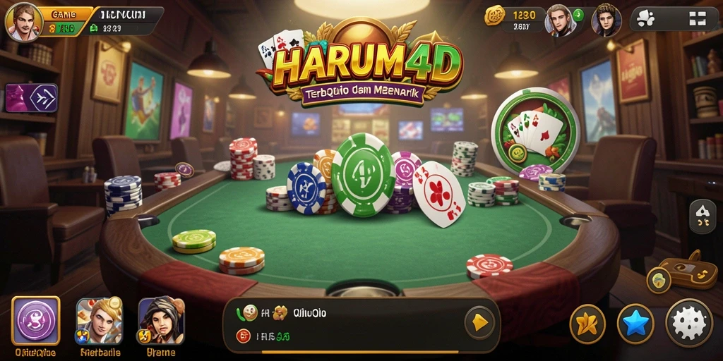 Tampilan gameplay HARUM4D yang seru dan interaktif.