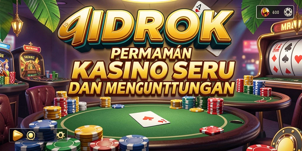 Tampilan gameplay IDROK yang seru dan mengasyikkan di kasino virtual.