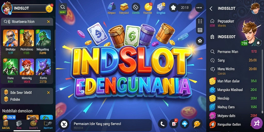 Tampilan gameplay INDSLOT yang seru dan mengasyikkan.