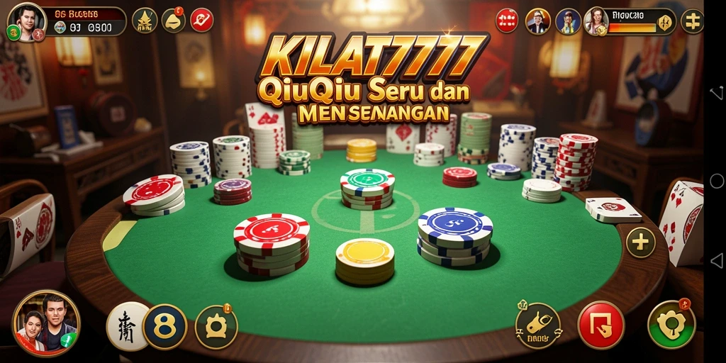 Gameplay QiuQiu yang mendebarkan di KILAT777.