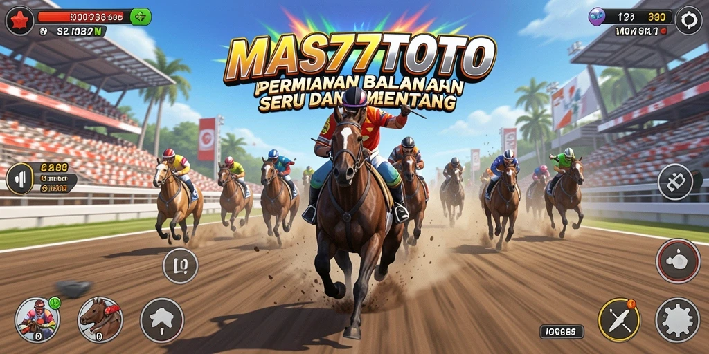Gameplay balapan mendebarkan di MAS77TOTO dengan berbagai trek dan kendaraan.