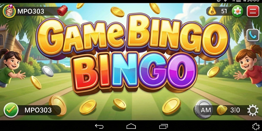 Screenshot utama MPO303 menampilkan gameplay Bingo yang mendebarkan dan seru.