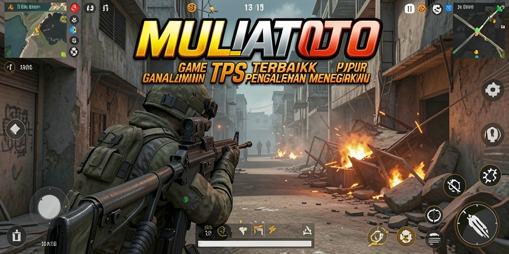 Screenshot gameplay MULIATOTO yang menunjukkan aksi mendebarkan di lapangan.