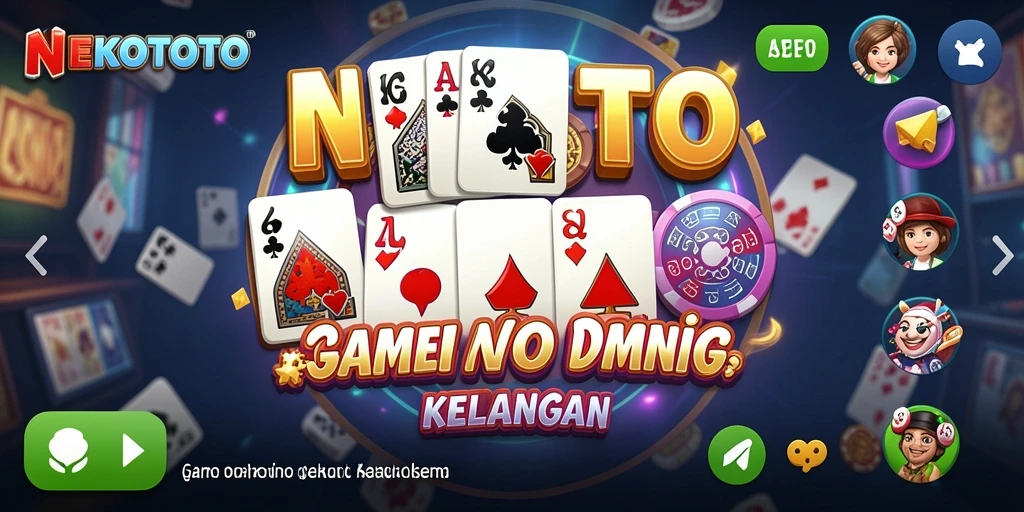Tampilan gameplay NEKOTOTO yang menegangkan dan seru.