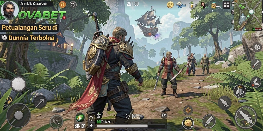 Gameplay seru di dunia terbuka OVABET yang memikat.