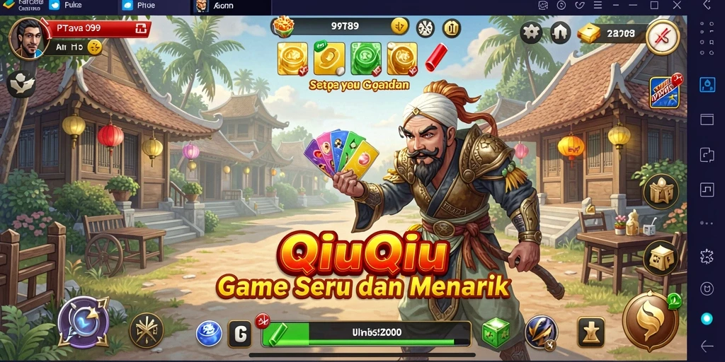 Screenshot gameplay seru game QiuQiu PT89.