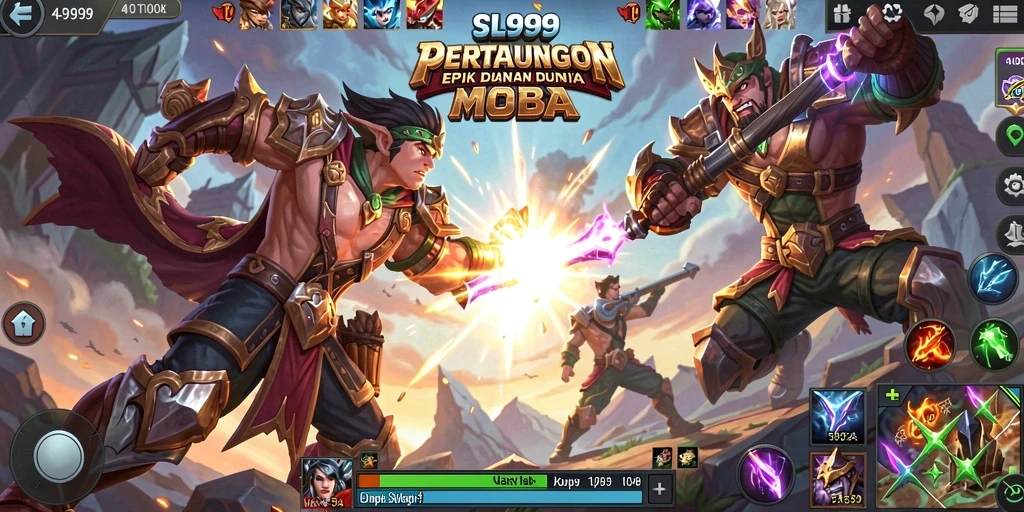 Tampilan gameplay SL999 yang menegangkan dan penuh aksi.