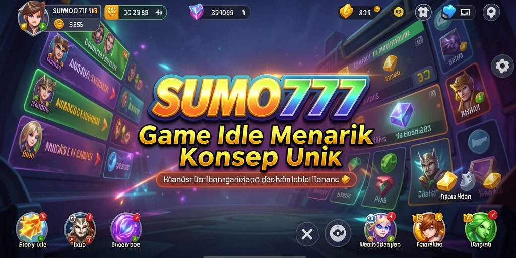 Tampilan gameplay SUMO777 yang seru dan mengasyikkan.
